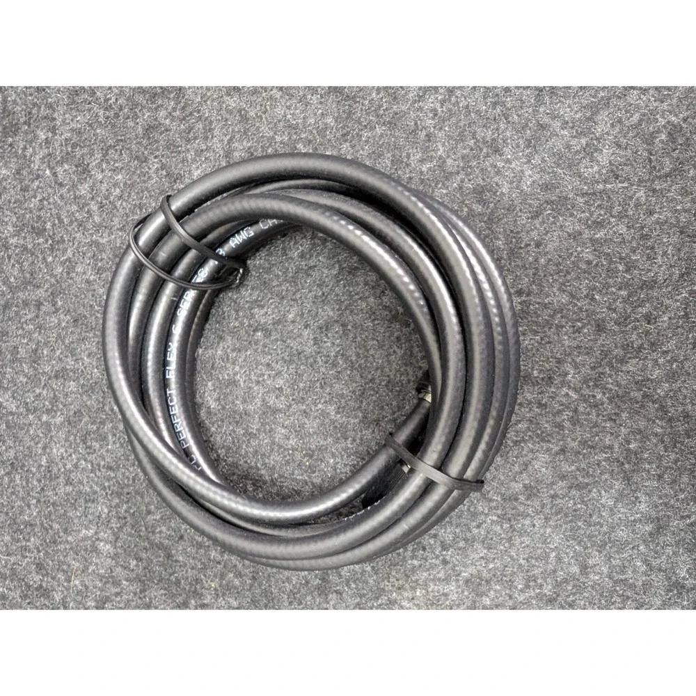 NEW PPC Perfect Flex 6 Series 18 AWG Coaxial Cable 8 Feet Black CATV CMX Coax